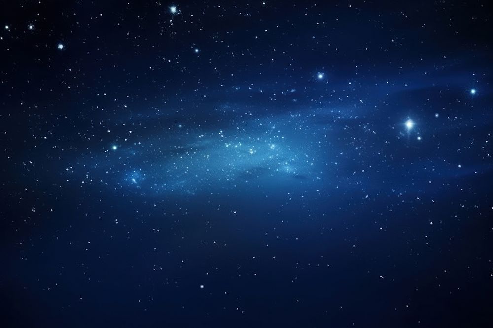Dark blue space with stars backgrounds astronomy nature. AI generated Image by rawpixel.