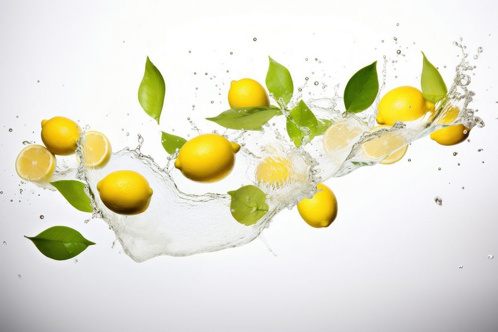Lemons fruit plant lime. AI generated Image by rawpixel.