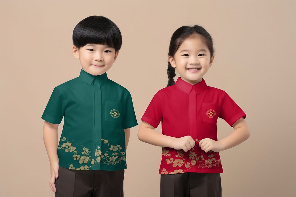 Kid's shirts, Chinese clothes style