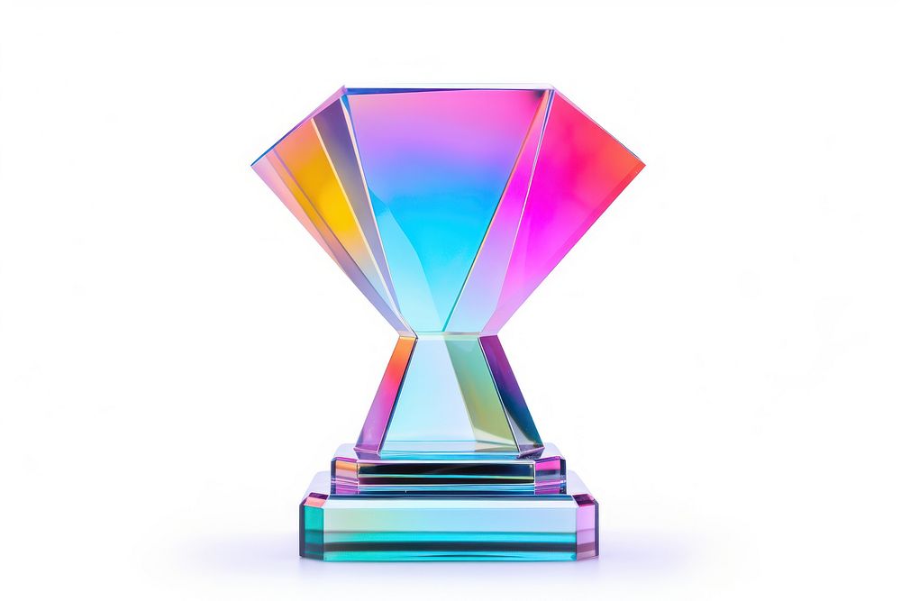 Trophy glass achievement celebration. AI generated Image by rawpixel.