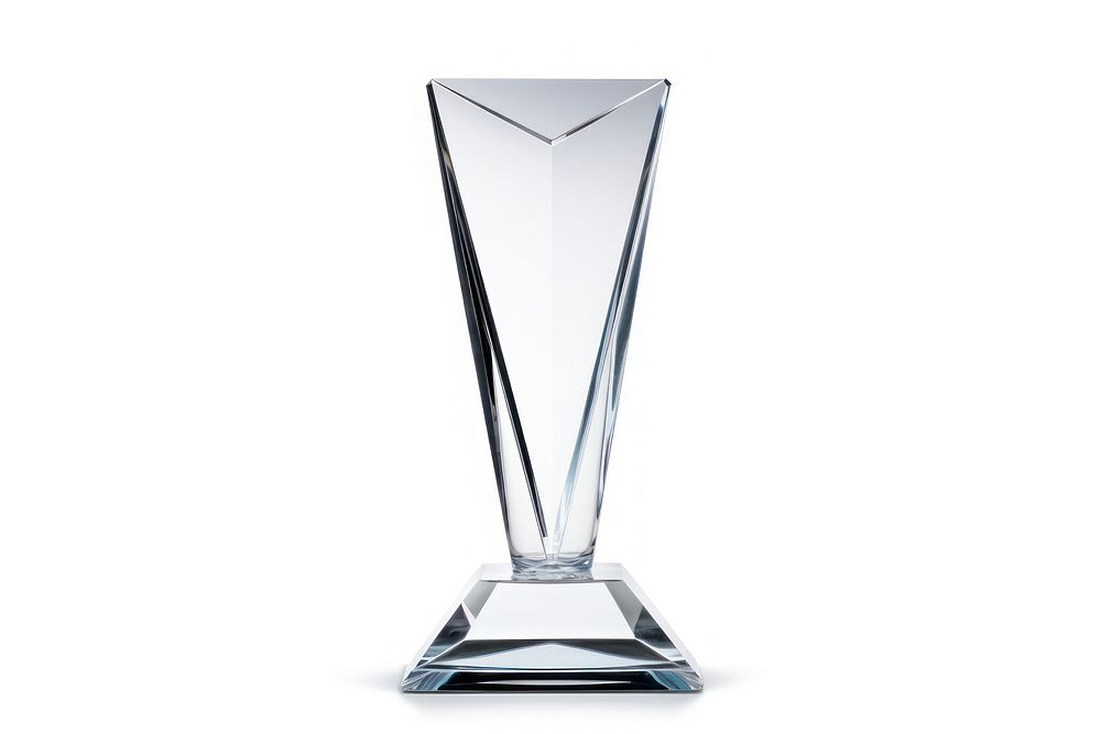 Trophy glass vase simplicity. AI generated Image by rawpixel.