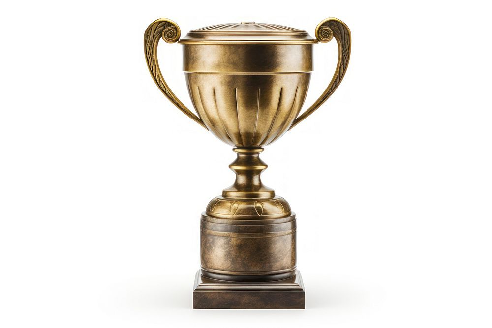 Trophy mockup Dirty Paper Texture achievement. AI generated Image by rawpixel.