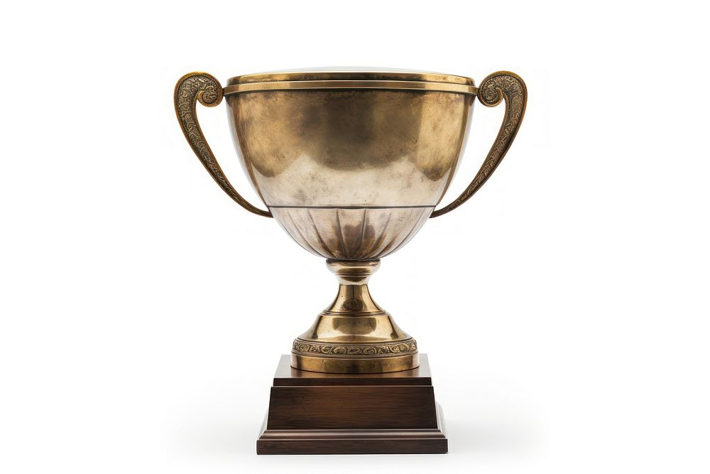 Trophy mockup Dirty Paper Texture achievement. AI generated Image by rawpixel.
