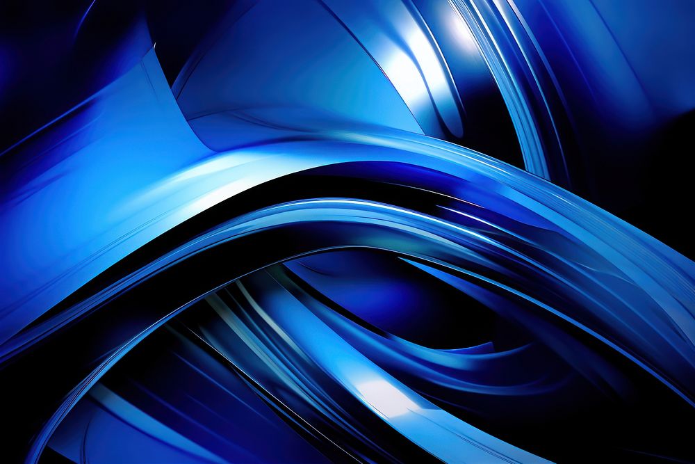Abstract blue elegant background backgrounds black art. AI generated Image by rawpixel.