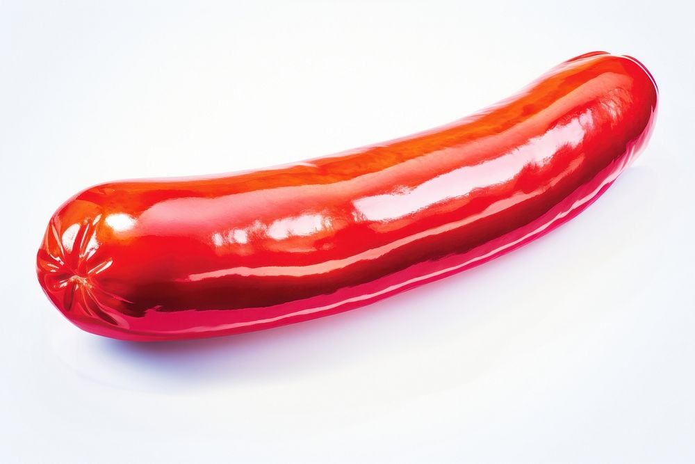 Sausage food red bratwurst. AI generated Image by rawpixel.