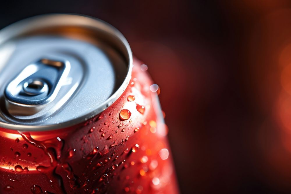 The top of a Soda can is open soda drink refreshment. AI generated Image by rawpixel.