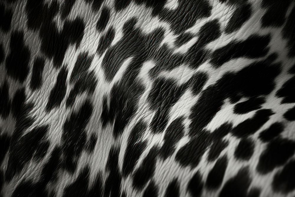Cow skin leopard black white. AI generated Image by rawpixel.