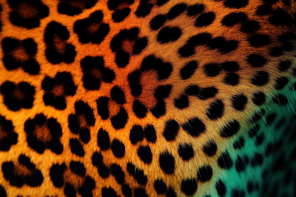Leopard skin wildlife cheetah animal. AI generated Image by rawpixel.