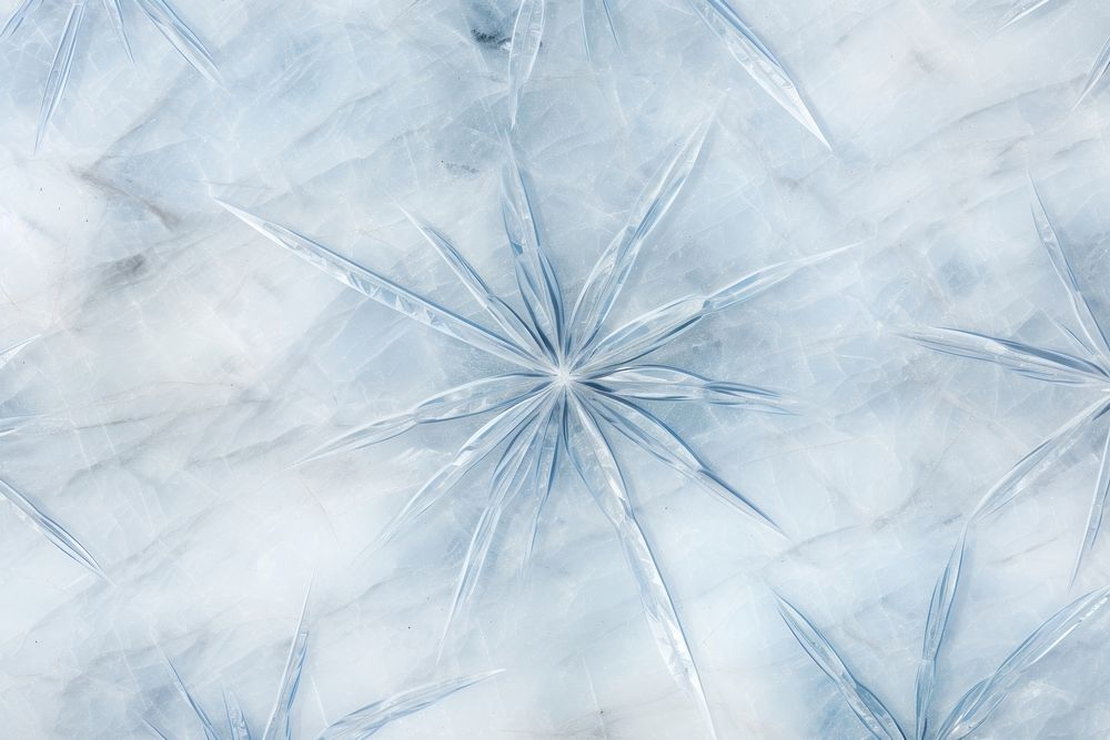 Blue snowflake nature line ice. AI generated Image by rawpixel.