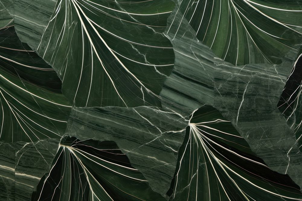 Green palm plant leaf backgrounds. AI generated Image by rawpixel.