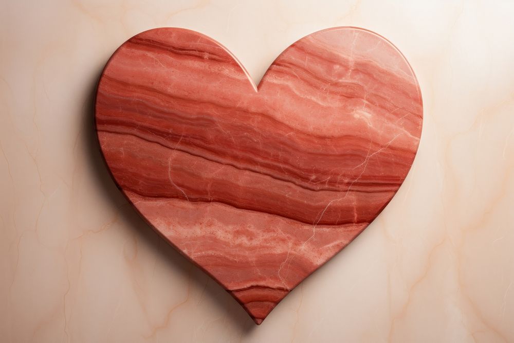 Heart with red backgrounds textured striped. AI generated Image by rawpixel.