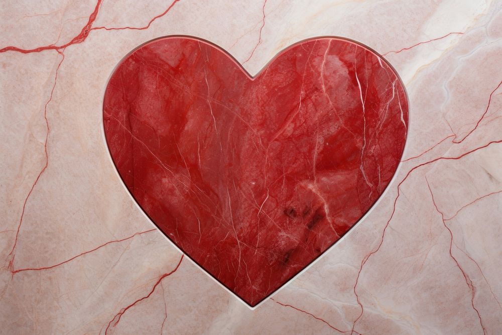 Heart with red backgrounds textured pattern. AI generated Image by rawpixel.
