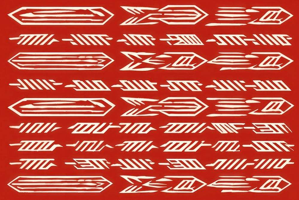 Arrow backgrounds pattern repetition. AI generated Image by rawpixel.