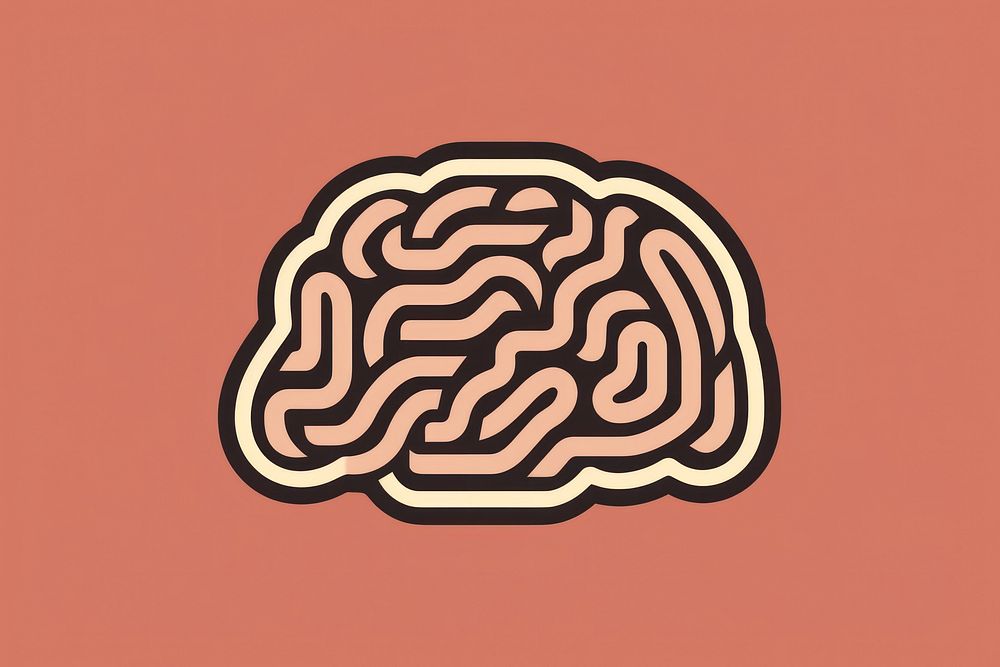 Brain labyrinth maze pattern. AI generated Image by rawpixel.