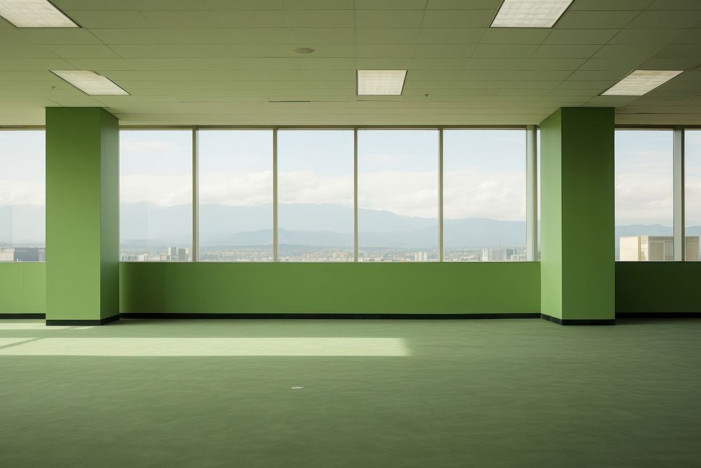 Office architecture building flooring. AI generated Image by rawpixel.