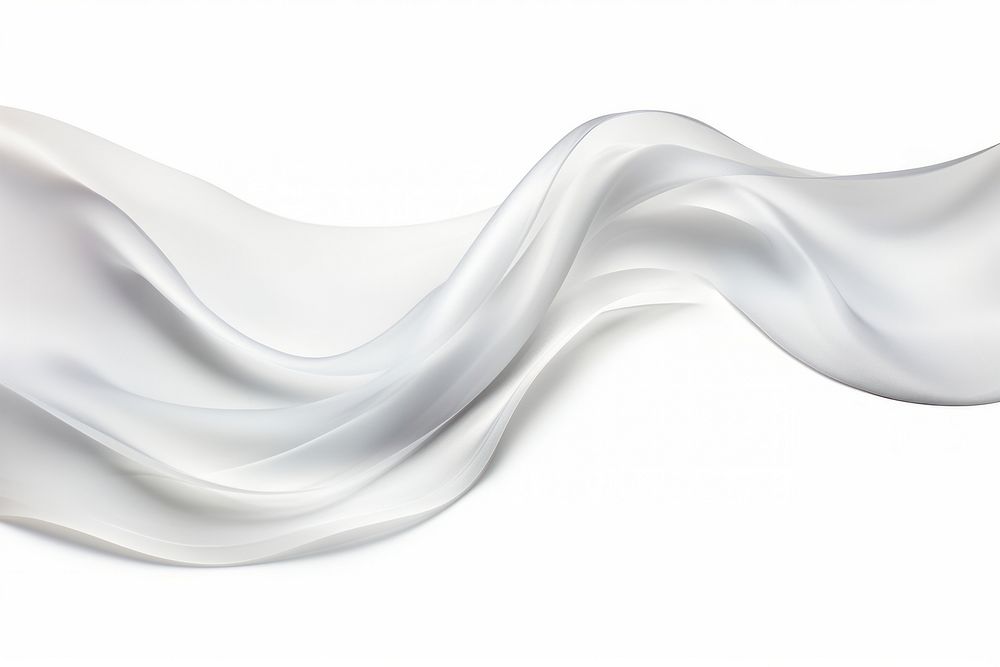 Ribbon backgrounds curve white. AI generated Image by rawpixel.