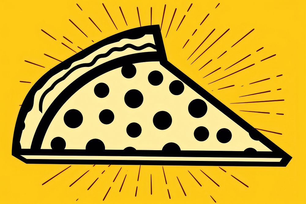 Pizza triangle clothing dynamite. AI generated Image by rawpixel.
