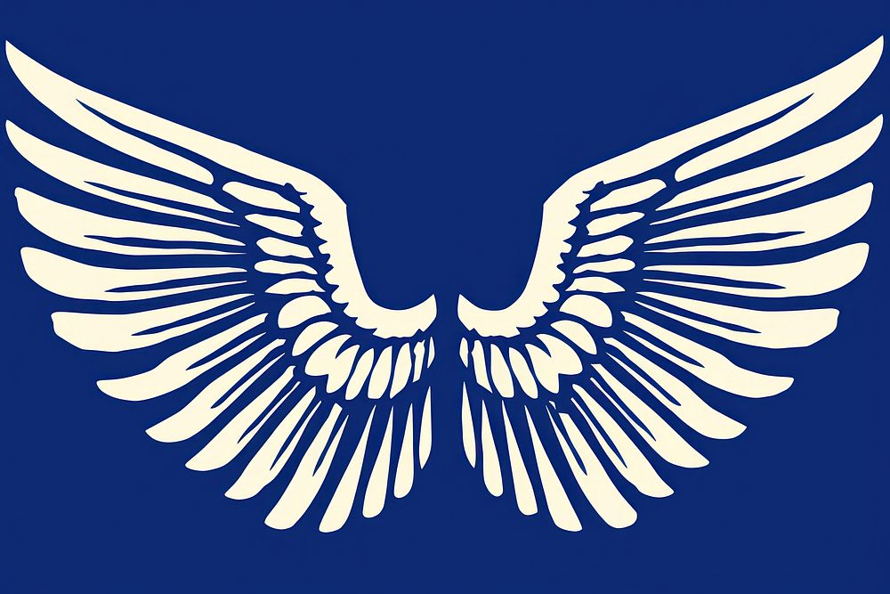 Wings symbol wing weaponry. AI generated Image by rawpixel.
