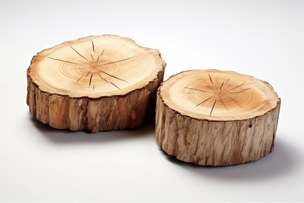 Two logs plant wood tree. AI generated Image by rawpixel.