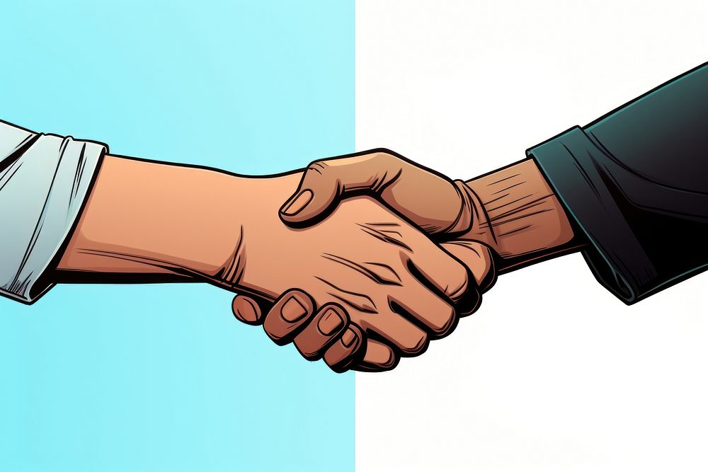 Handshake technology agreement appliance. AI generated Image by rawpixel.
