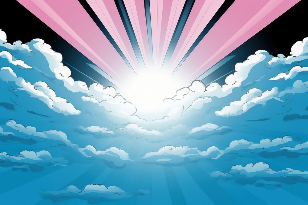 Heaven backgrounds sunlight outdoors. AI generated Image by rawpixel.