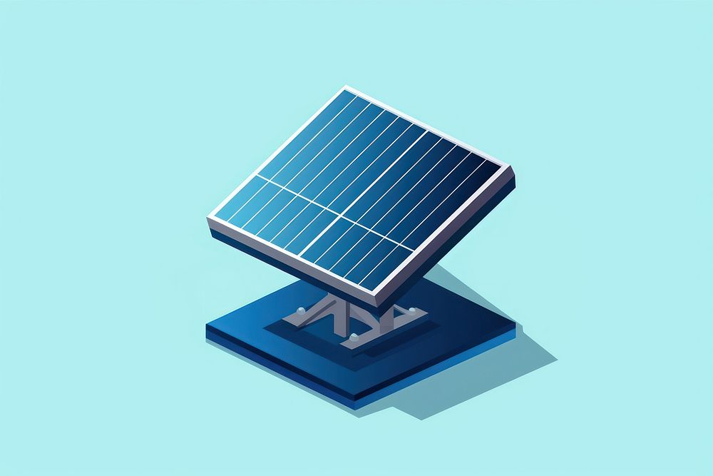 Solar panel isolated environmentalist broadcasting solar panels. AI generated Image by rawpixel.