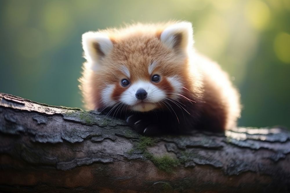 Cute fluffy baby red panda | Free Photo - rawpixel