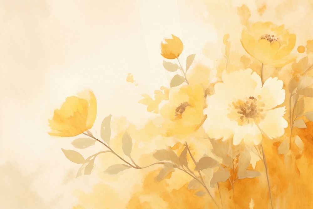 Floral painting backgrounds abstract. AI generated Image by rawpixel.