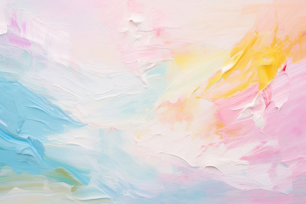 Splashes of pastel colors painting backgrounds abstract. AI generated Image by rawpixel.