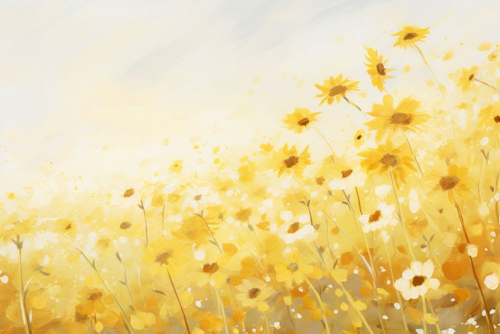 Sunflower field backgrounds abstract outdoors. AI generated Image by rawpixel.