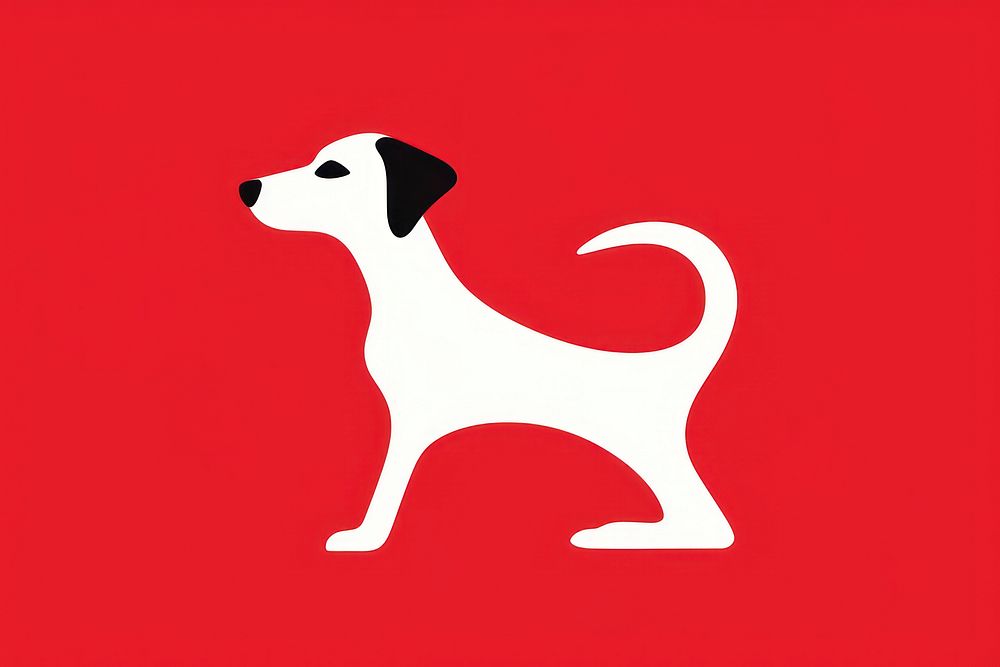 Dog in heart animal mammal pet. AI generated Image by rawpixel.