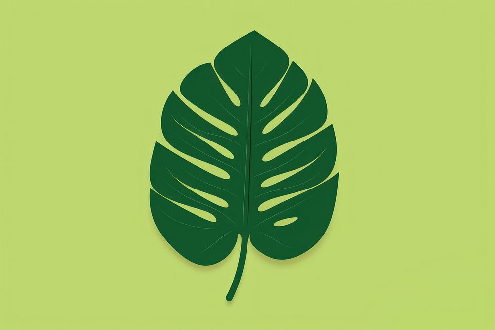 Tropical leaf plant green xanthosoma. AI generated Image by rawpixel.