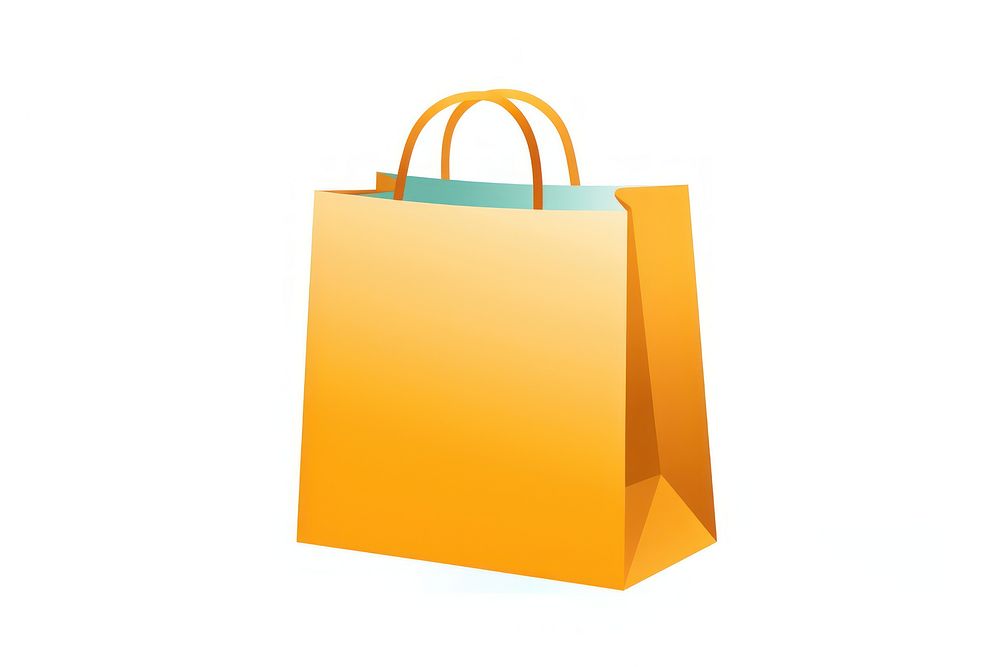 Shopping bag white background consumerism celebration. AI generated Image by rawpixel.