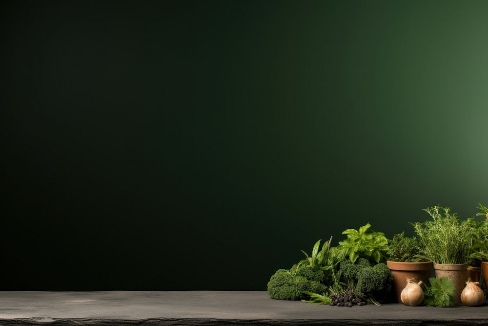 Herb garden nature plant green. AI generated Image by rawpixel.