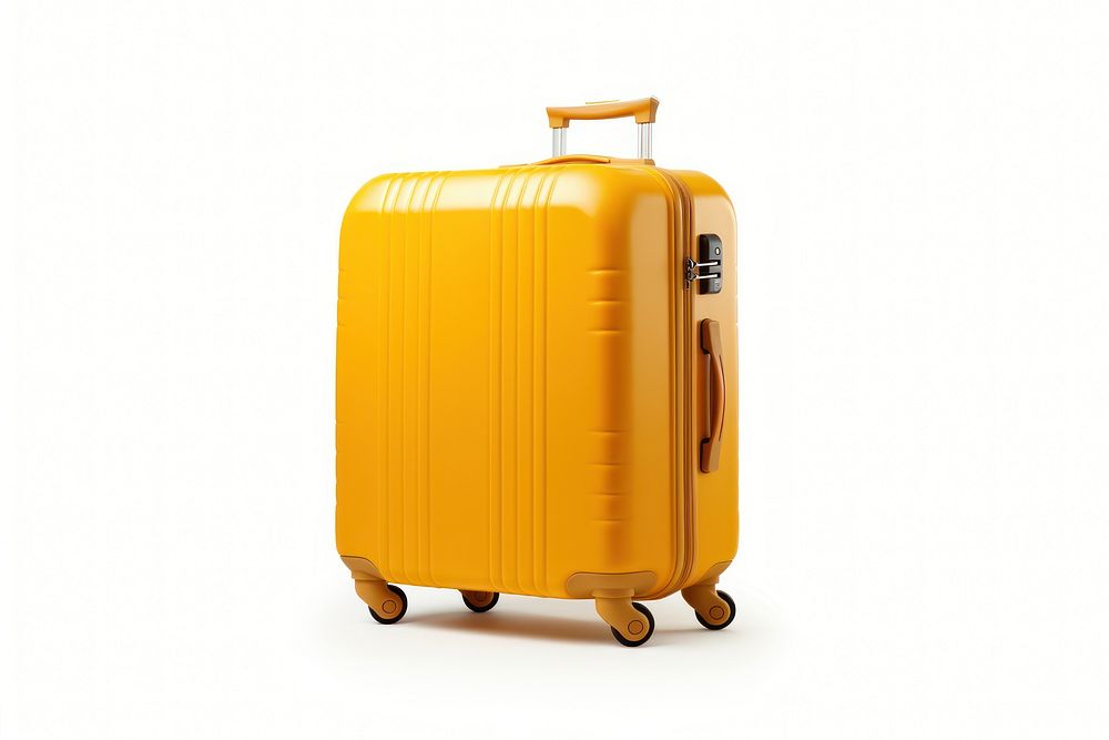 Luggage suitcase white background furniture. AI generated Image by rawpixel.