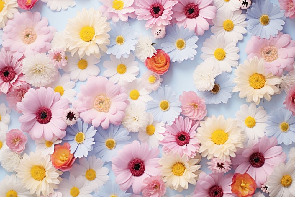 Summer floral background backgrounds flower | Free Photo - rawpixel