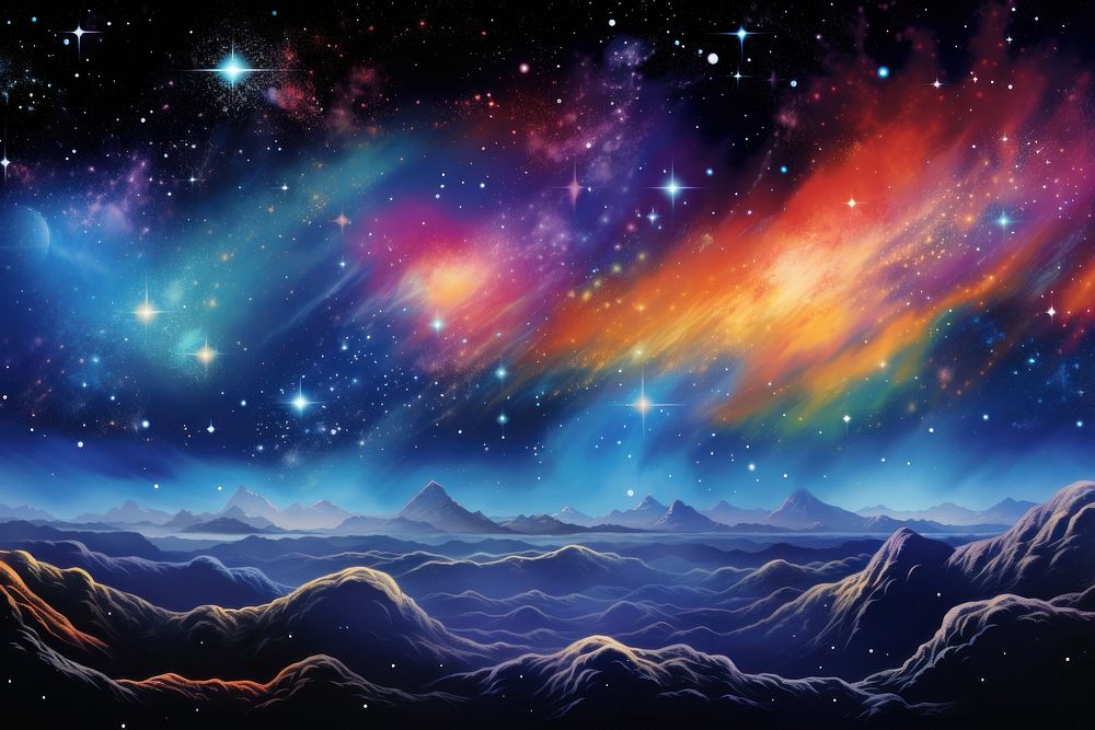 Galaxy nebula background space backgrounds landscape. 