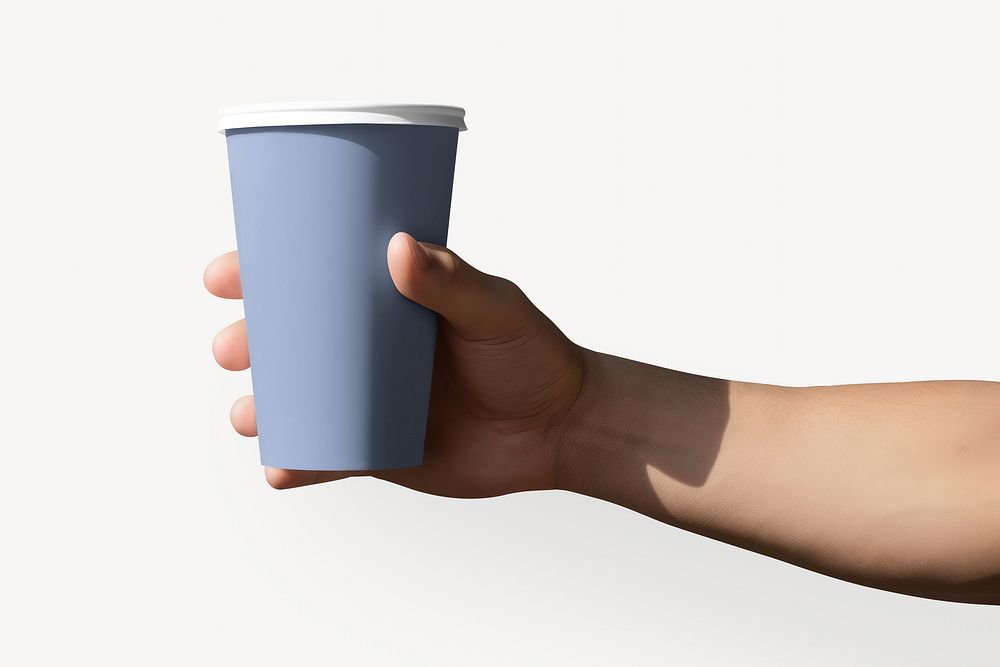 Paper coffee cup, beverage packaging