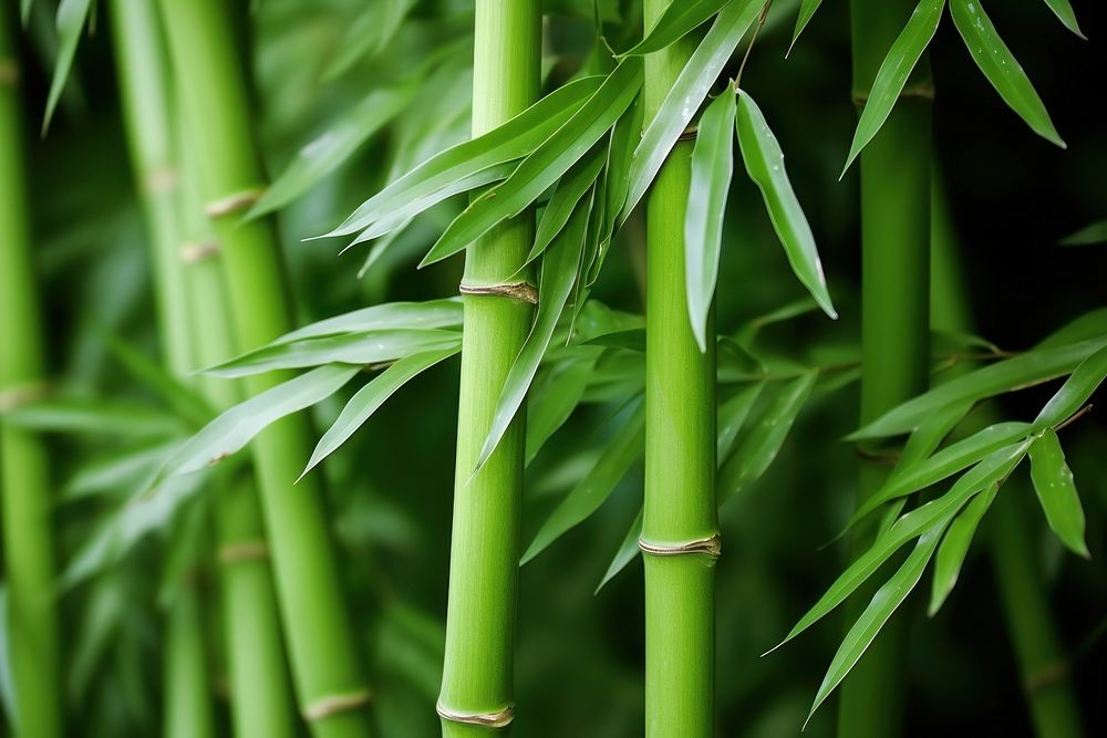 Bamboo photo plant food backgrounds. AI generated Image by rawpixel.