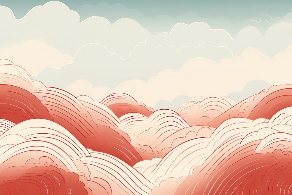 Japanese background pattern backgrounds outdoors. AI generated Image by rawpixel.