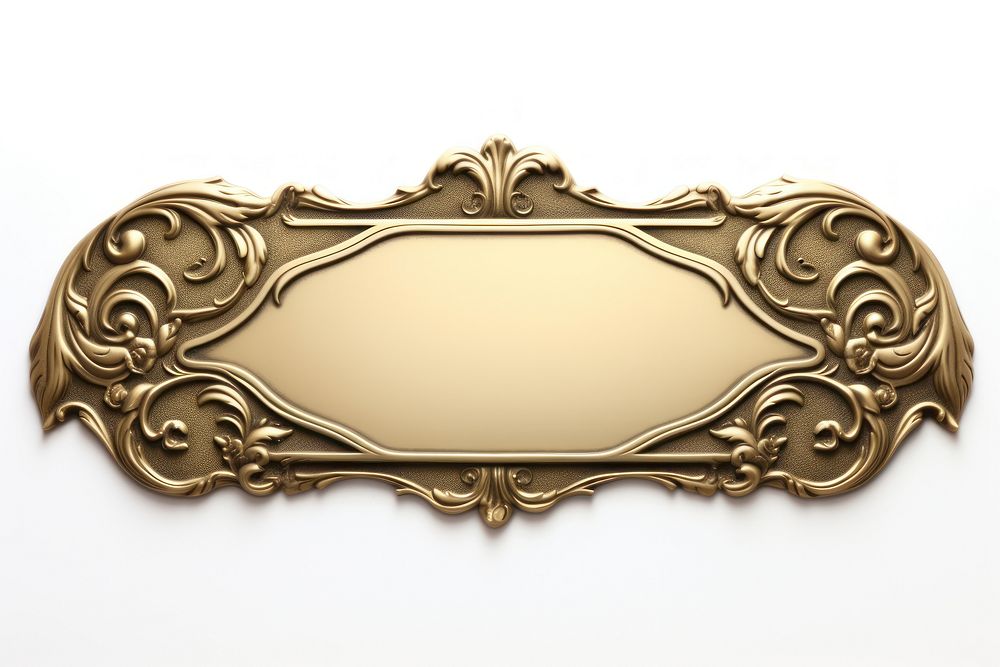 Nameplate accessories decoration rectangle. AI generated Image by rawpixel.