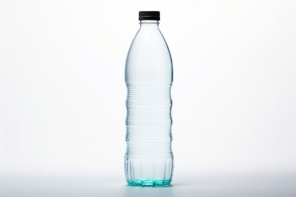 A Plastic bottle white background plastic bottle refreshment. AI generated Image by rawpixel.