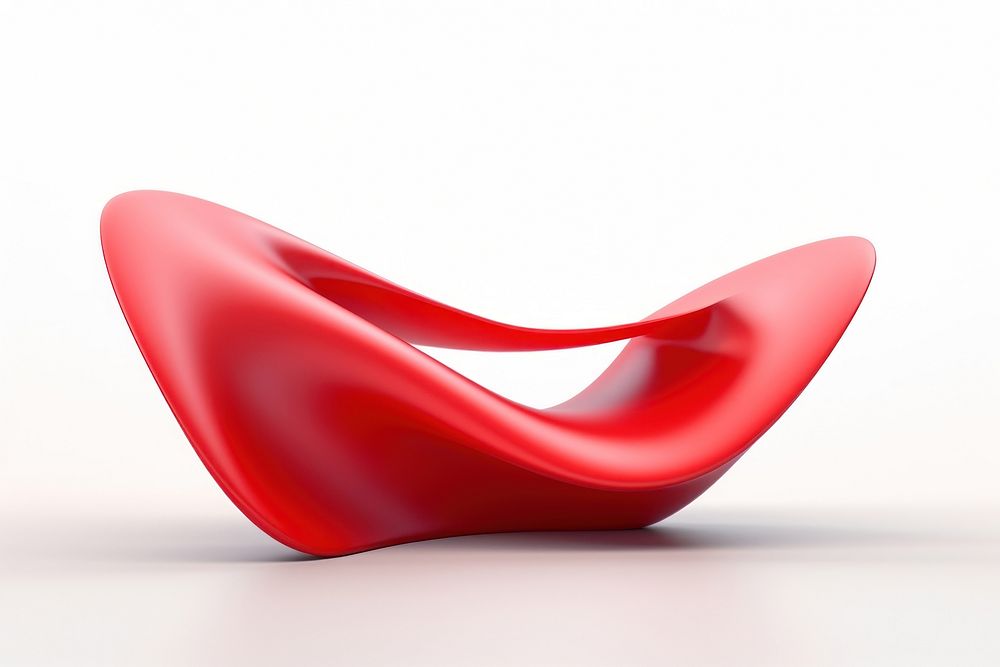 Abstract shape red simplicity furniture. AI generated Image by rawpixel.