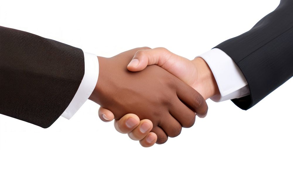 Hand shaking handshake agreement greeting. AI generated Image by rawpixel.