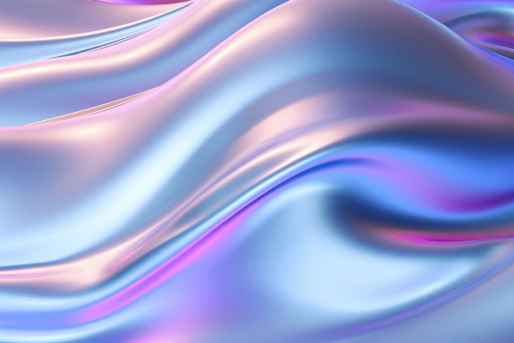 Gradient Liquid Metallic Wavy Background backgrounds pattern abstract. AI generated Image by rawpixel.