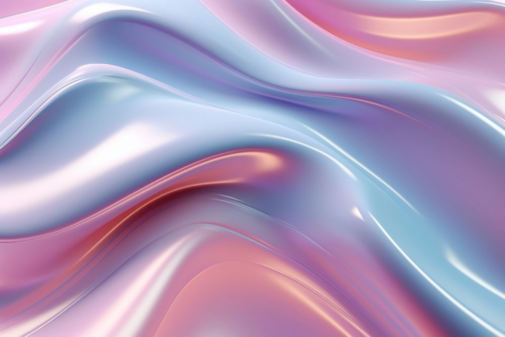 Pastel Liquid Metallic Wavy Background backgrounds abstract softness. AI generated Image by rawpixel.