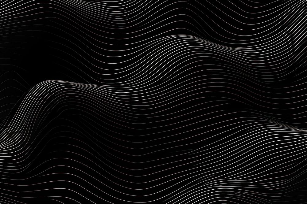 Abstract line art wave pattern | Free Photo Illustration - rawpixel