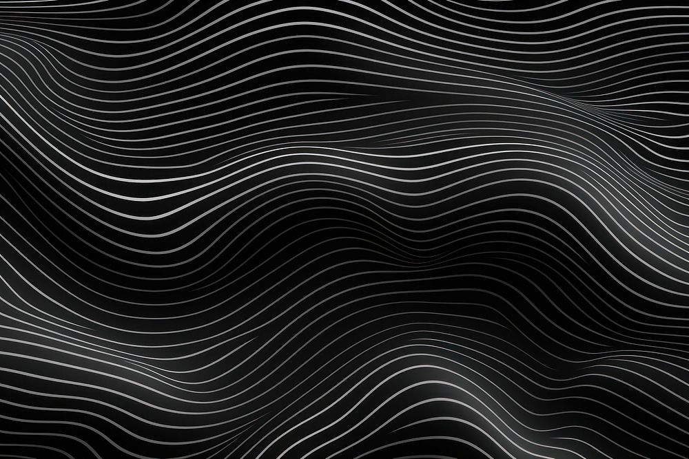 Abstract line art wave pattern | Free Photo Illustration - rawpixel