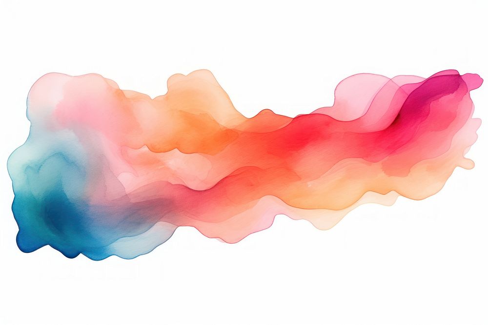 Watercolor backgrounds paint white background. AI generated Image by rawpixel.