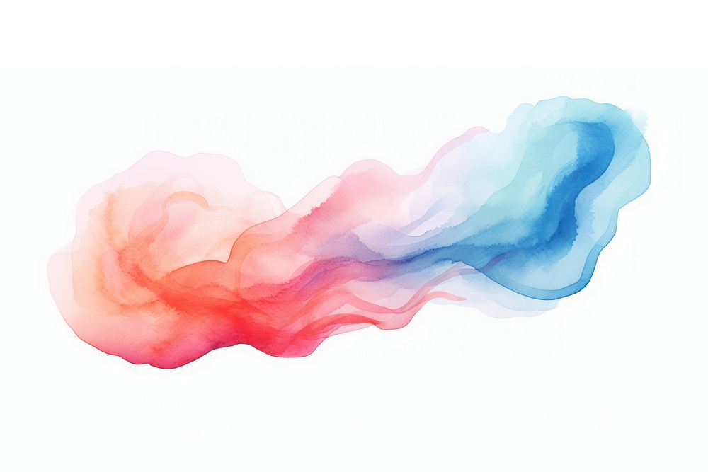 Watercolor backgrounds smoke white background. AI generated Image by rawpixel.